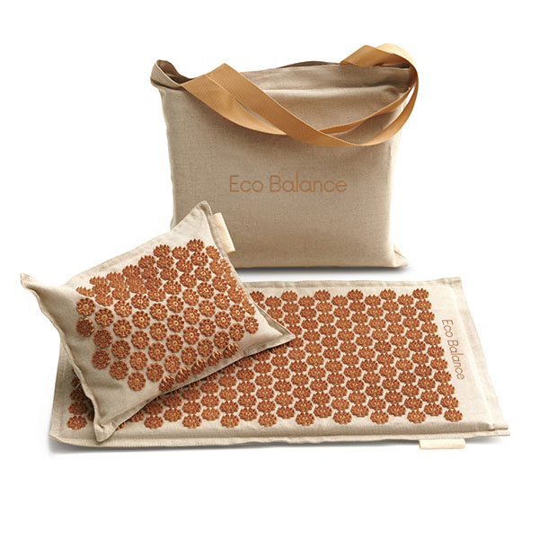 Gold Natural Cotton Acupressure Mat-Long 72cm